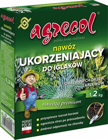 

Nawóz ukorzeniający do iglaków Agrecol 1.2KG