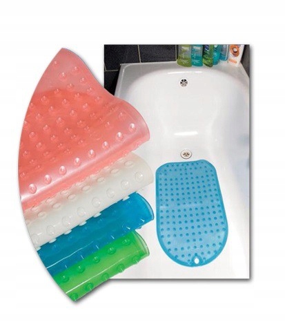 Mata Łazienkowa Antypoślizgowa Do Wanny Halcamp 55x35 cm