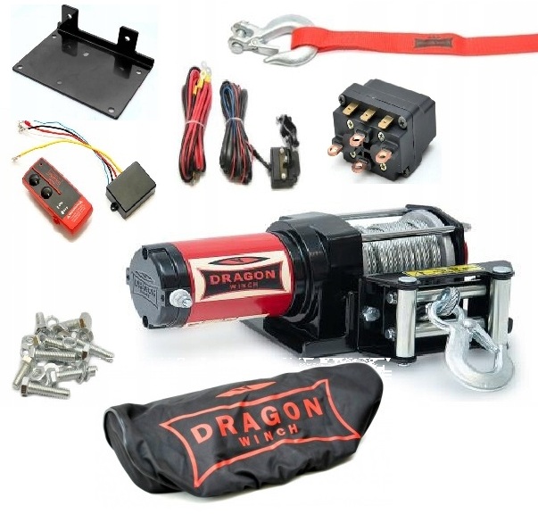 Elektrický Navijak Dragon 12V 1360 Kg Dwm 3000 St Obal