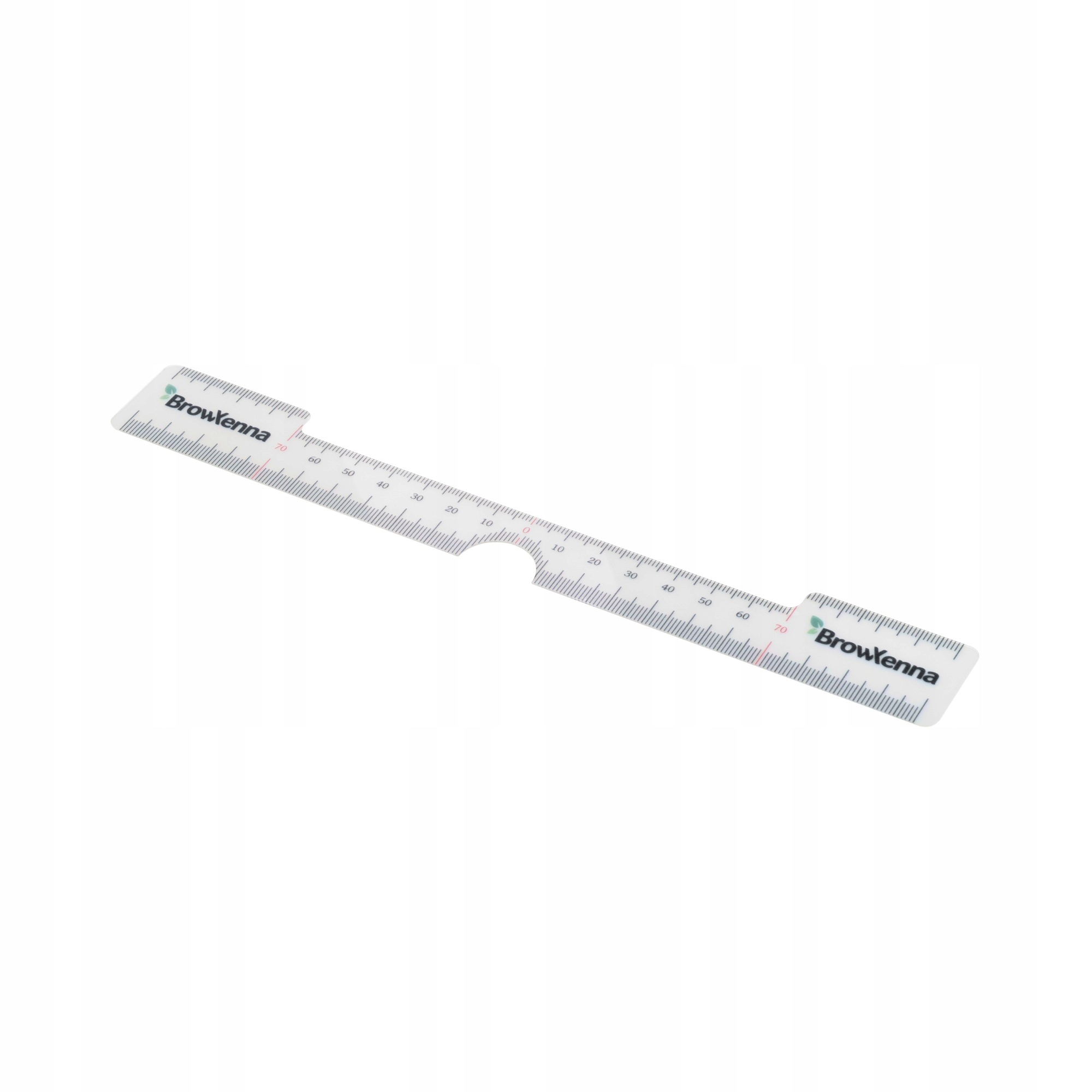 Pravítko pro geometrii tvarování obočí s vzorem Browxenna