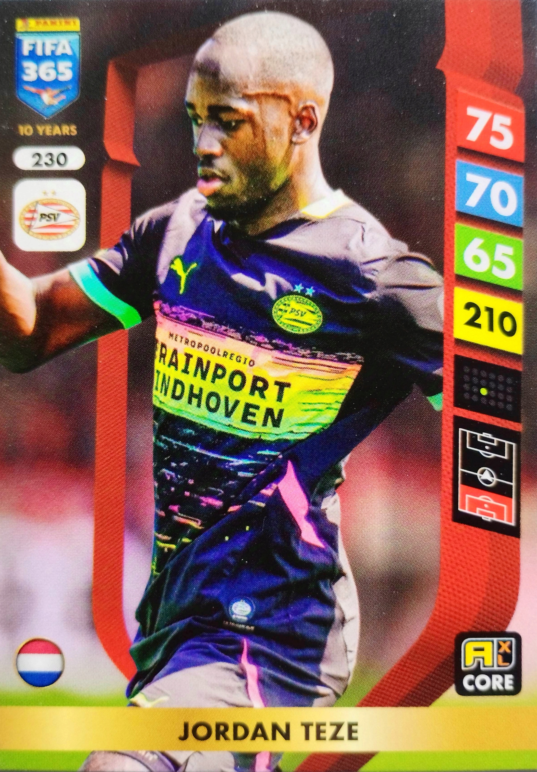 Panini Fifa 365 2025 Core 230 Jordan Teze Psv Eindhoven