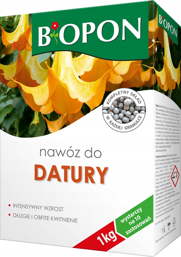 

Nawóz wieloskładnikowy Biopon 1 kg do Datury