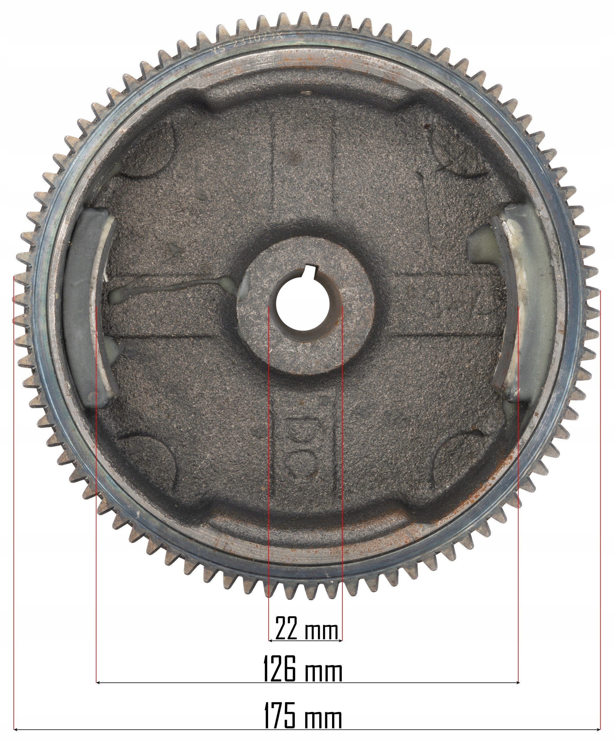 MAGNETO DO AGREGATU POWERMAT KOŁO MAGNESOWE WENTYLATOR MAGNES 175mm Marka Powermat