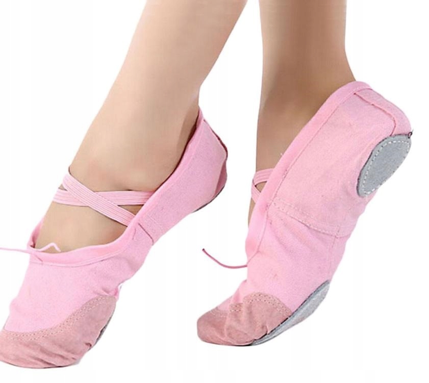 

Baletki Do Tańca Tradycyjne Balet Rytmika Różowe