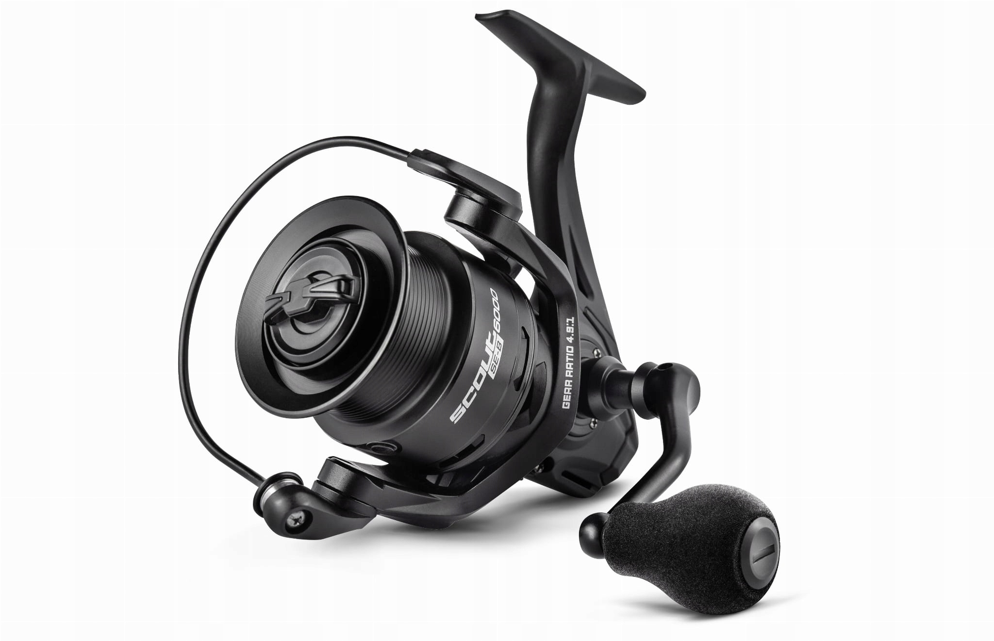Naviják Brain Scout Se-b 6000S 8+1BB 4.9:1 černý