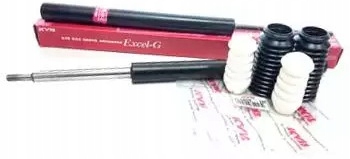 2× 344711 KYB АМОРТИЗАТОР /ЗАД./ AUDI A4k2 08- AUDI A4k2 (2008), A4 AVANT + КОМПЛЕКТ MONTAZOWY АМОРТИЗАТОРА AUDI T. Q3/ SEAT ALH