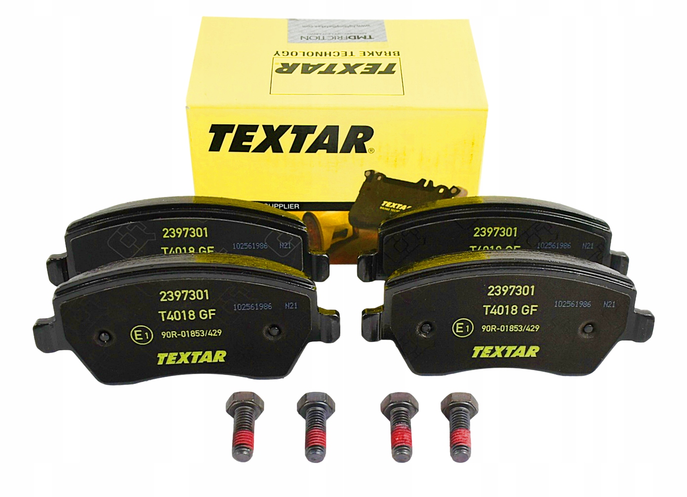 TEXTAR KLOCKI HAMULCOWE PRZÓD RENAULT CLIO 3 4