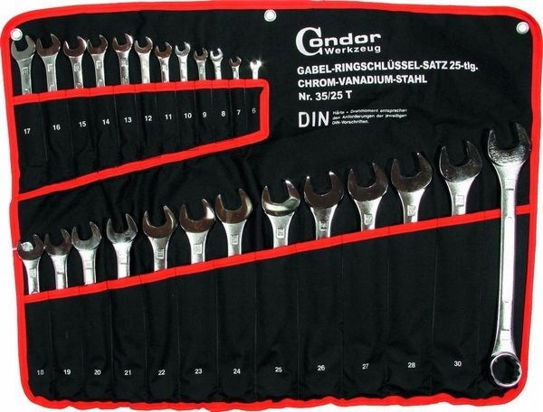 Kľúče ploché Condor C.35-25T