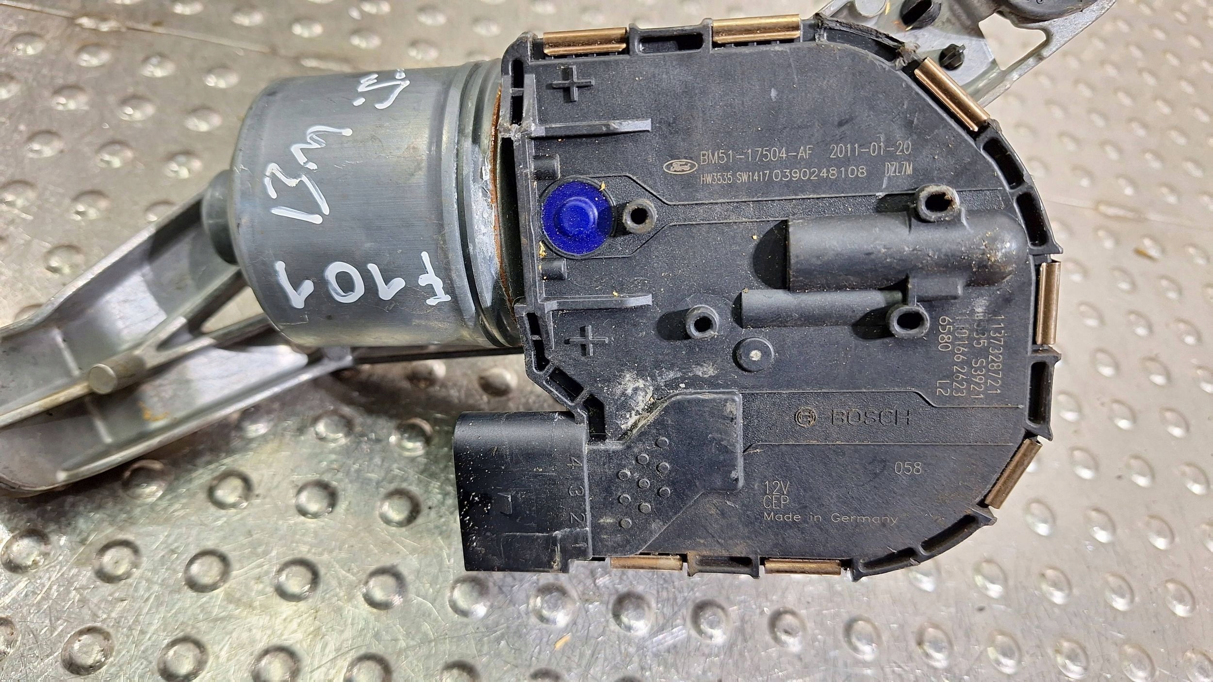 mini motor of wipers left front BM51-17504-AF FORD FOCUS MK3
