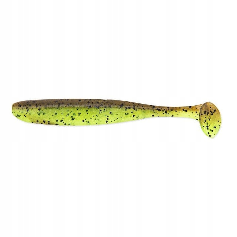Guma Keitech Easy Shiner 3" 7.5cm 2g 401T Green Pumpkin Chartreuse 10szt