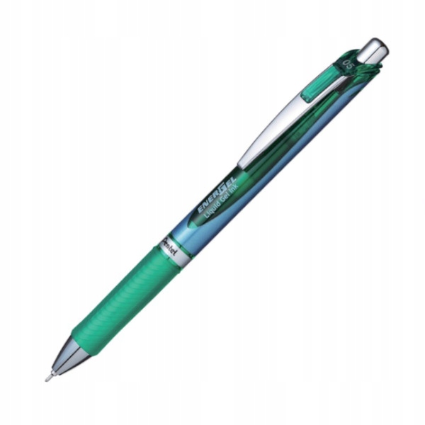 

Długopis żelowy Pentel Energel BLN-75 zielony