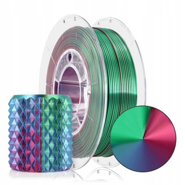 Нить PLA Rosa 3D 1,75 мм 300 г многоцветная