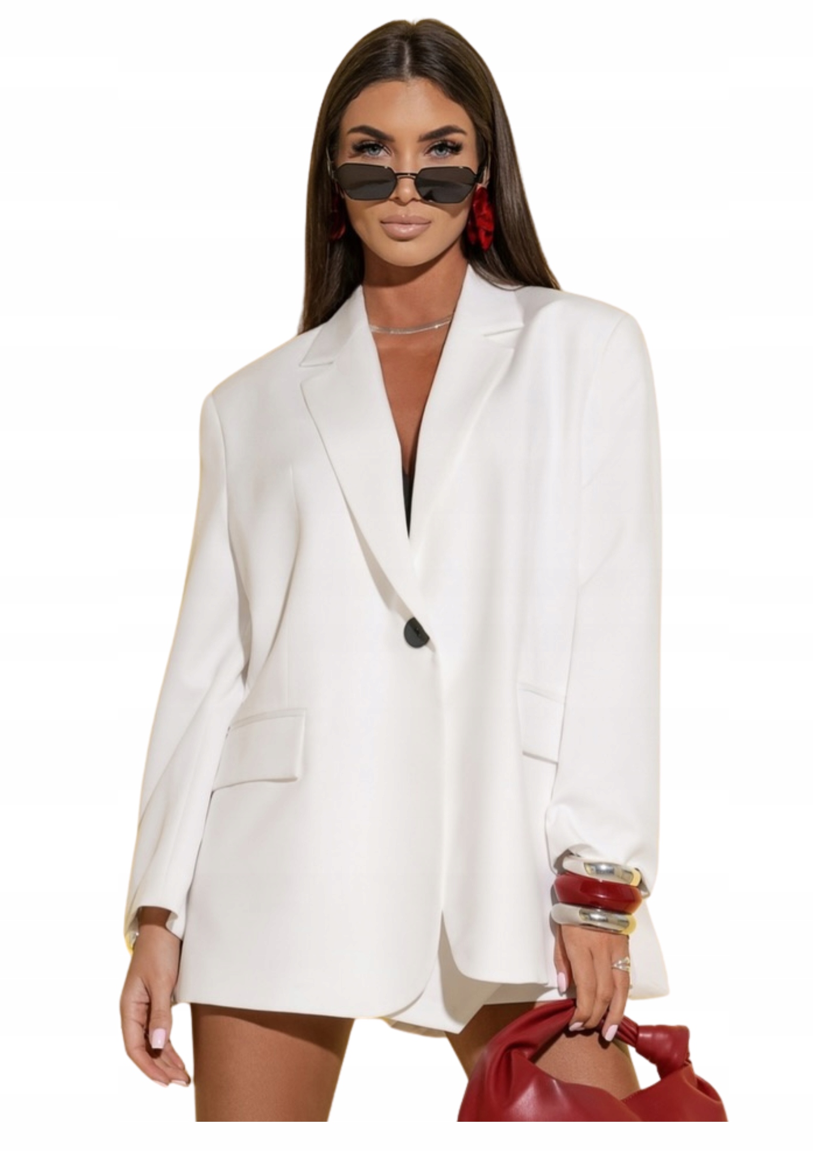 marynarka damska Me Gusta biała