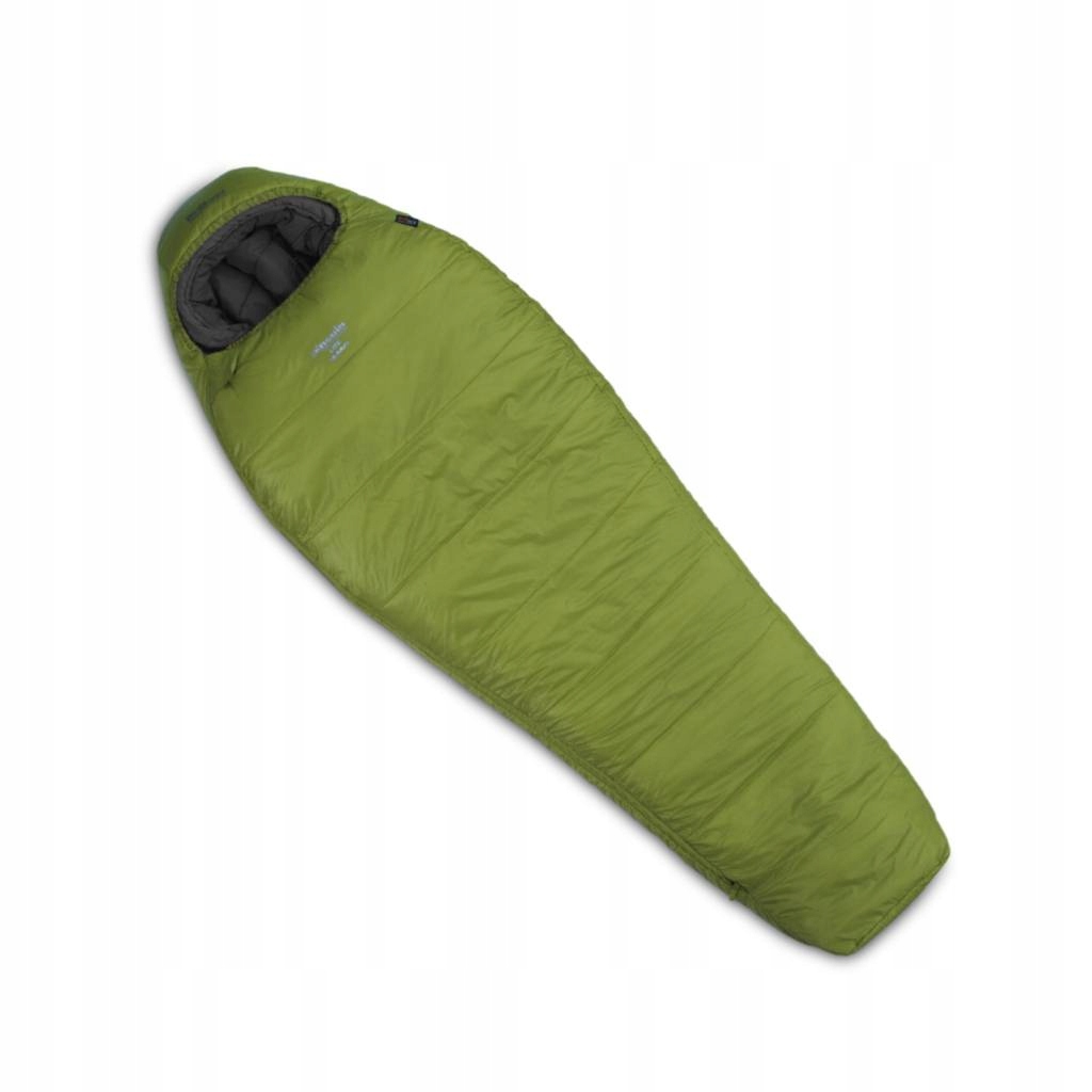 Śpiwór syntetyczny Pinguin Lite Mummy Ccs khaki 185 prawy