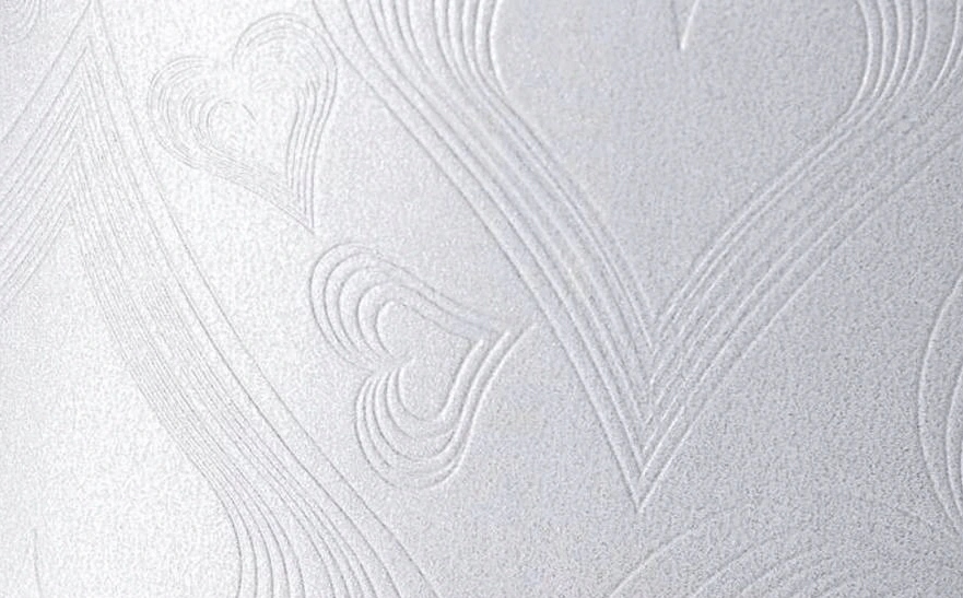 

Papier ozdobny A4 Love diamentowa biel 220g 20 ark