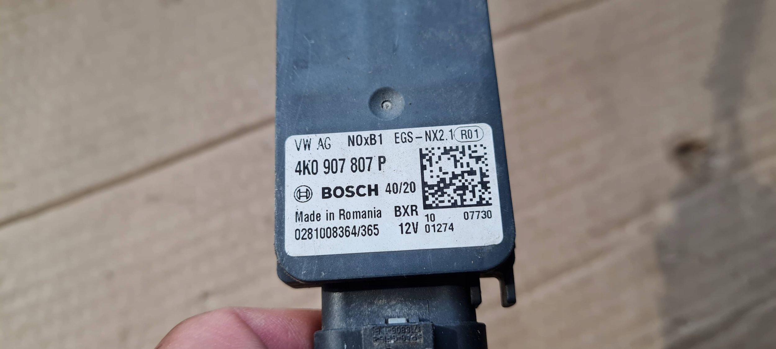 A6 C8 4K sensor NOX SONDA 2.0 TDI 4K0907807P A7 4K VW AUDI