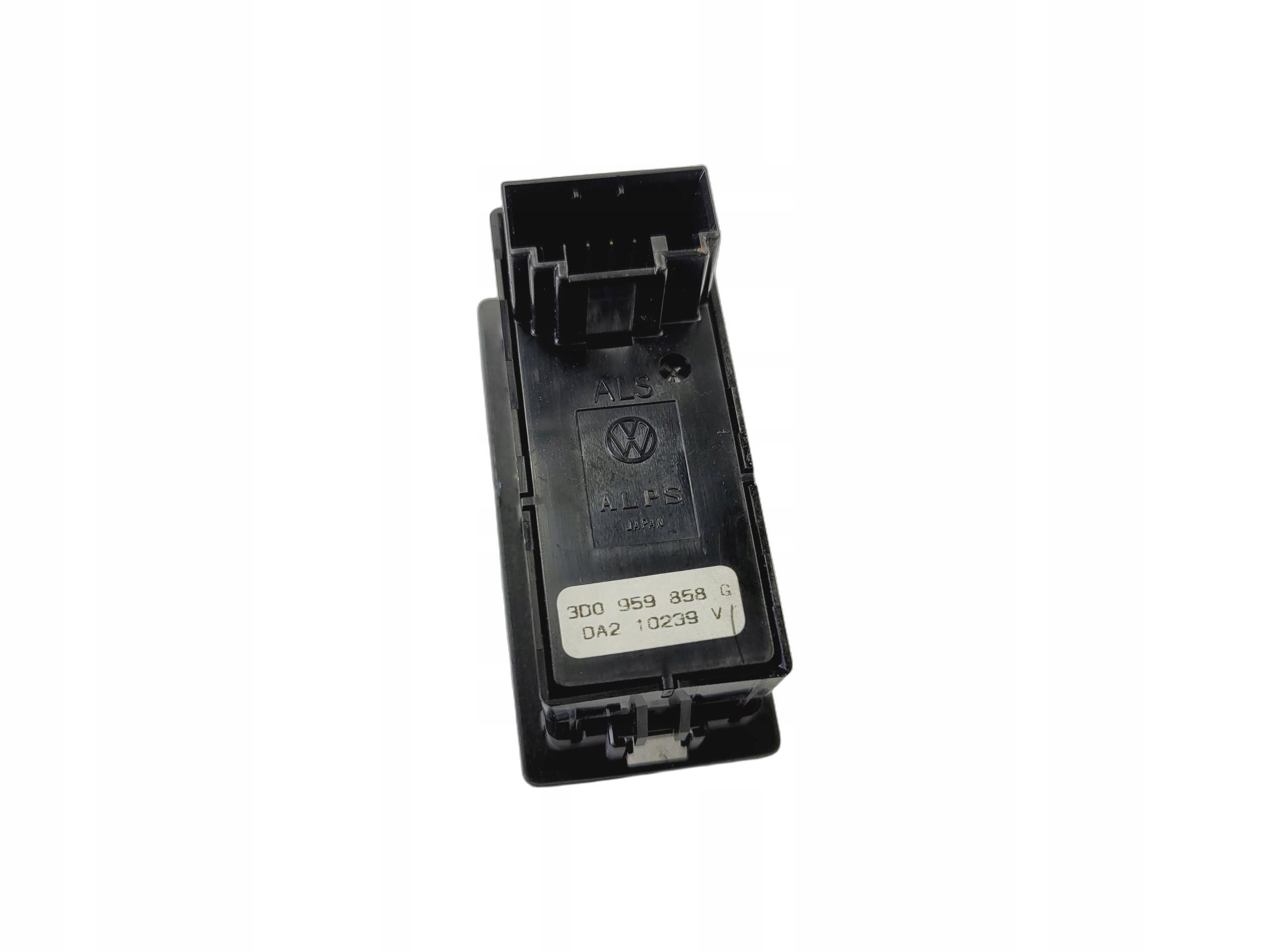 button of the lowering windows VW PHAETON LIFT 3D0959858G