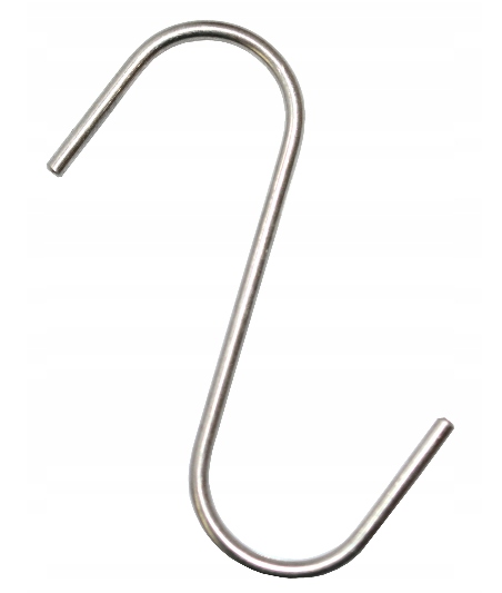 

Haczyk, hak kształt S, 8 cm.