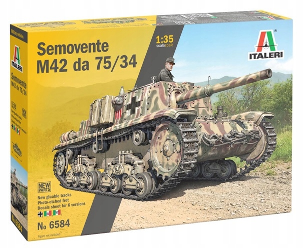 1:35 Semovente M42 dá 75/34
