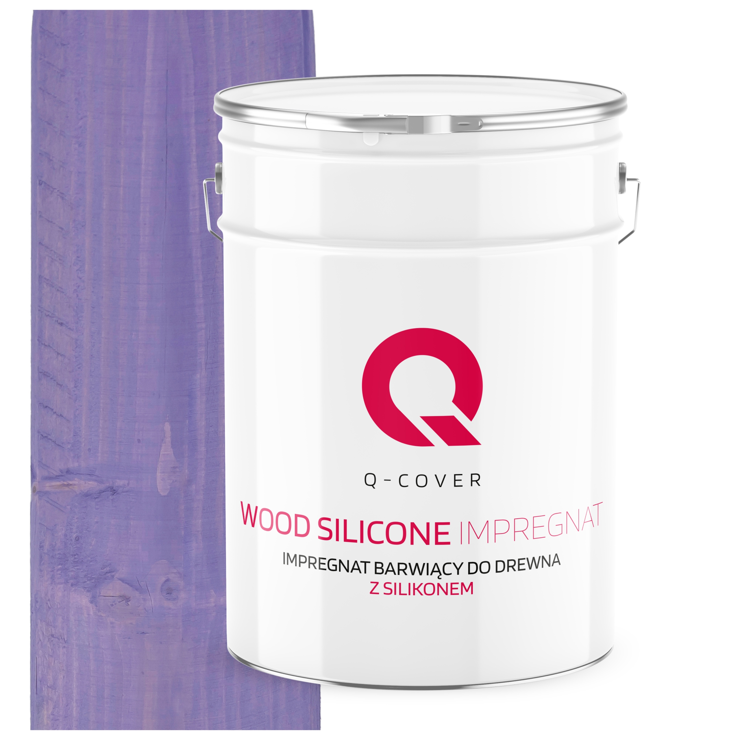 Impregnace Na Dřevo Extra Barva Se Silikonem Chránící Uv Barvy Levandulová 10L