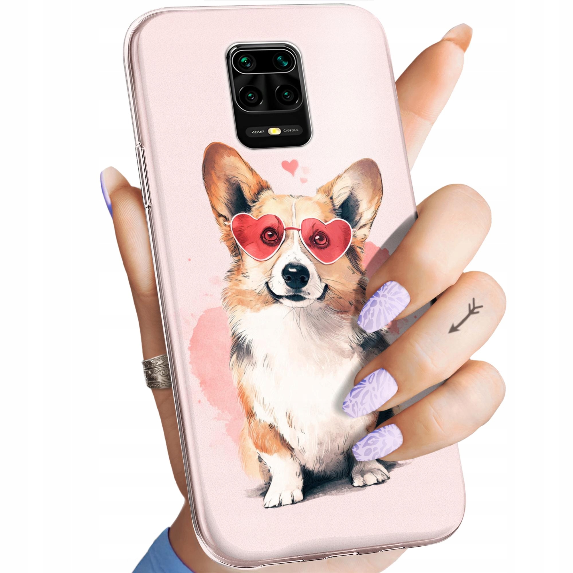 Etui Do Xiaomi Redmi Note 9 Pro 9 Pro Max Note 9S Corgi Pieski