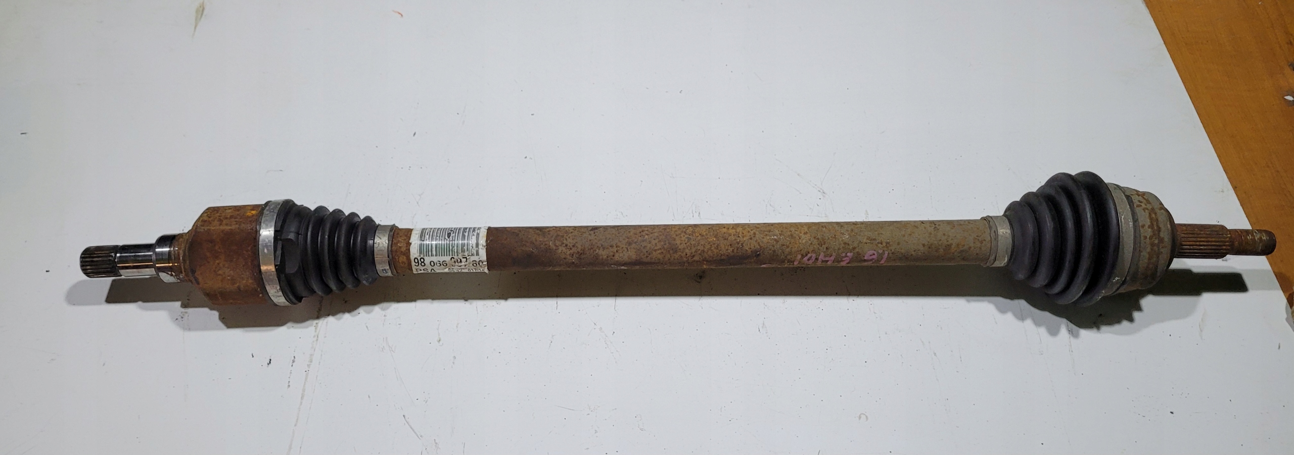 semi-axis right long PEUGEOT 308 T9 II 1.6 EHDI