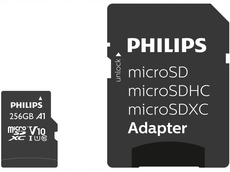Karta pamięci Philips Class Sdxc 256GB Adapter