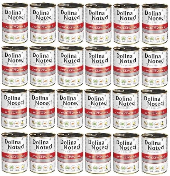 Dolina Noteci Premium Bogata W Wołowinę 24 x 400 G