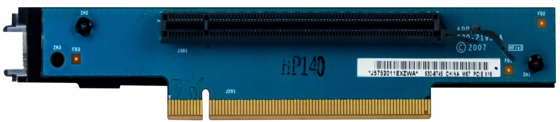 Apple 630-8745 820-2195-A Xserve Pcie Riser Card