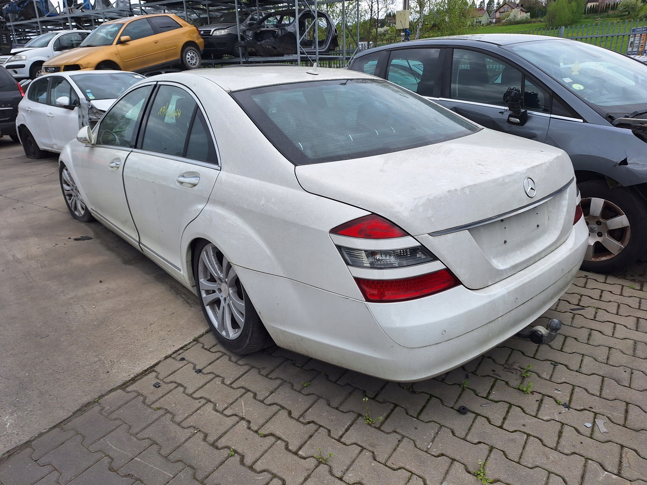 MERCEDES S-KLASA W221 221 LONG BIALE door front left 650 C650