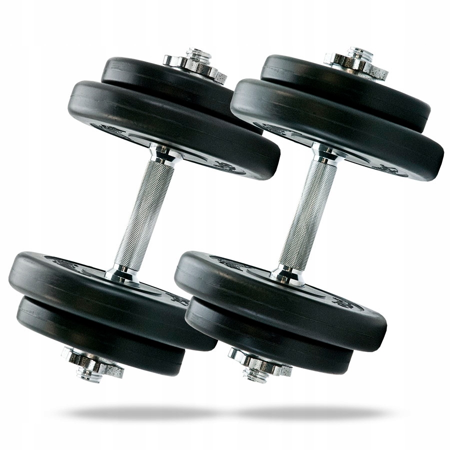 Zestaw Hantli Kompoztowych 2x9,5kg Hantle Bitumiczne Do Ćwiczeń