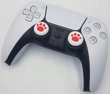 NAKŁADKI GRIPY GUMKI NA GRZYBKI ANALOGI DO PADA PLAYSTATION 3 PS3 Kolor biały