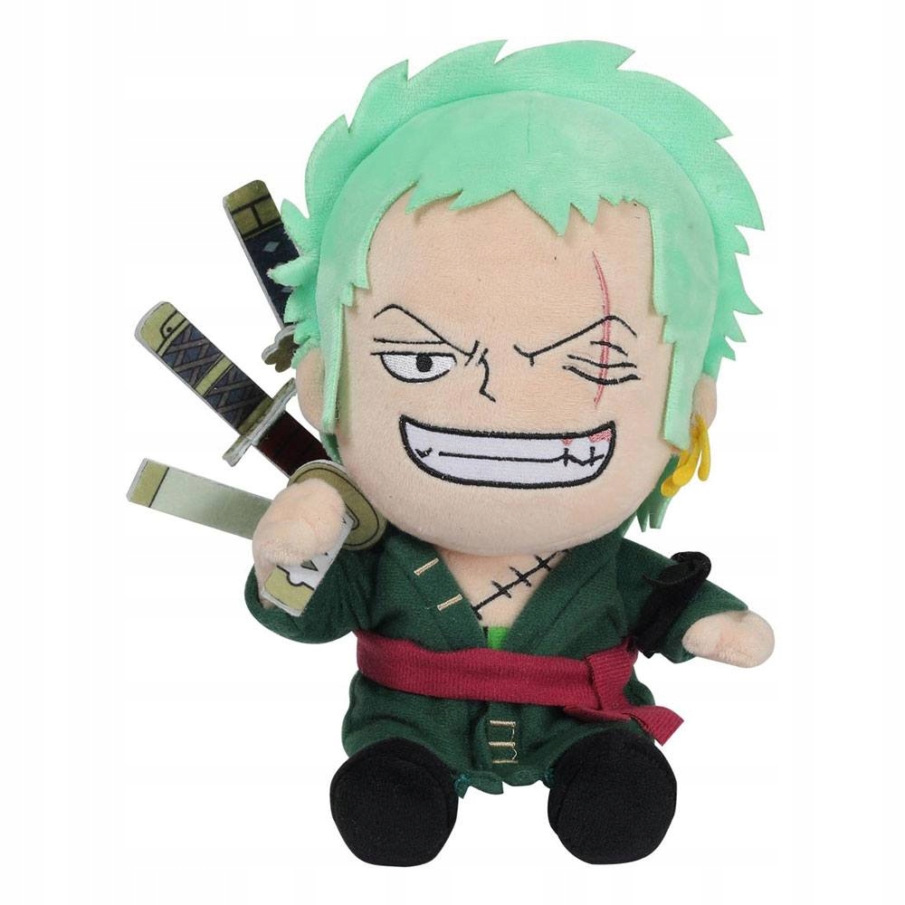 One Piece Plyšová Hračka 25 CM Rorona Zoro Originální