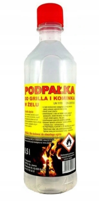 

Rozpałka w żelu Podpałka do grilla 0,5l