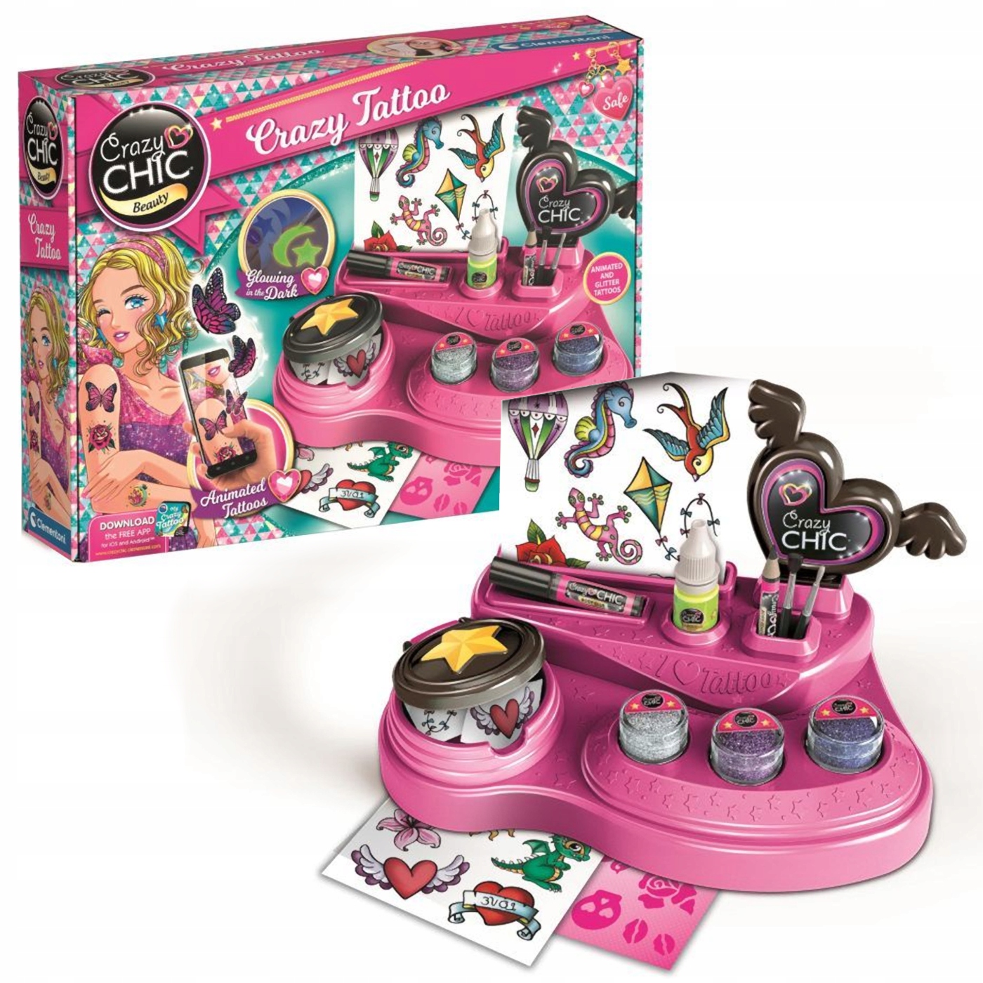 

Clementoni Crazy chic Szalone tatuaże 18771