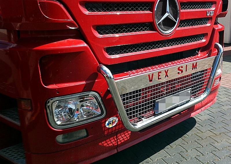 Orurowanie dolne na gril Mercedes-Benz Actros MP3 EAN (GTIN) 5905514010253