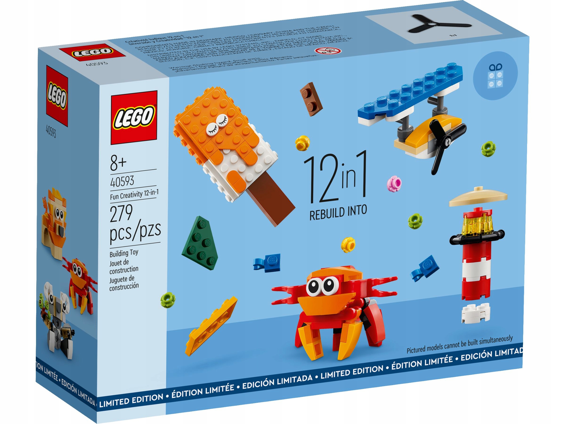 Lego 40593 Kreatywna zabawa 12 w 1