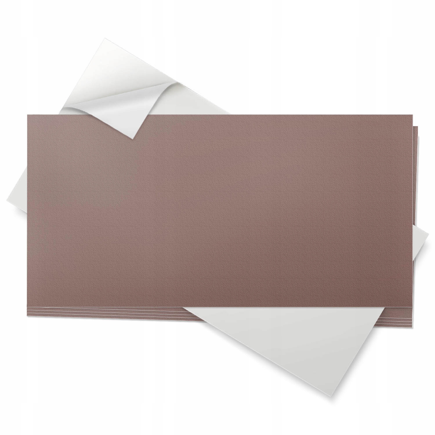 Samolepící vinylové dlaždice S Potiskem 6 ks 60x30 cm Barva Hnědá