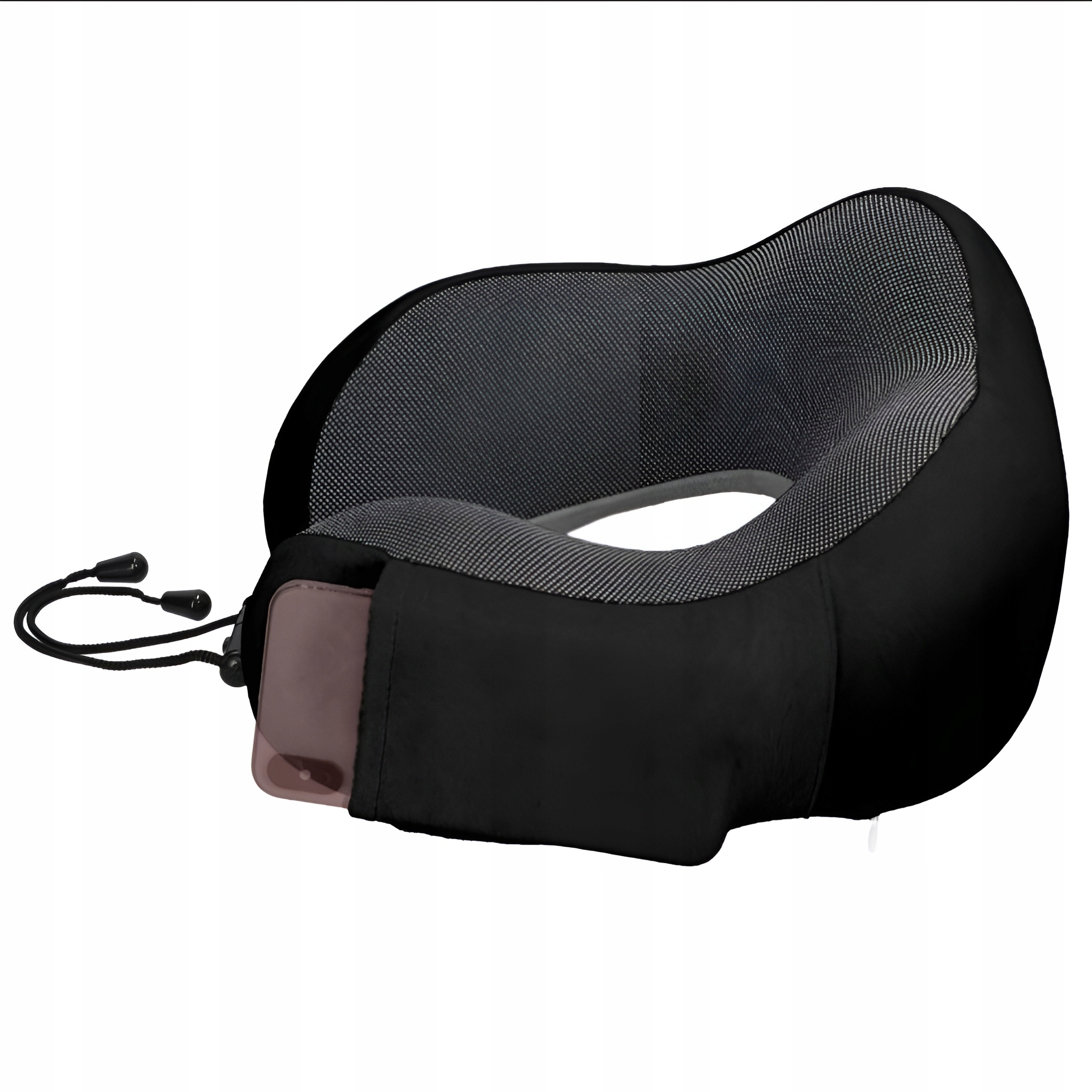 PODUSZKA PODRÓŻNA TURYSTYCZNA ROGAL DO SAMOLOTU + OPASKA + ZATYCZKI GRATIS Szerokość produktu 26 cm