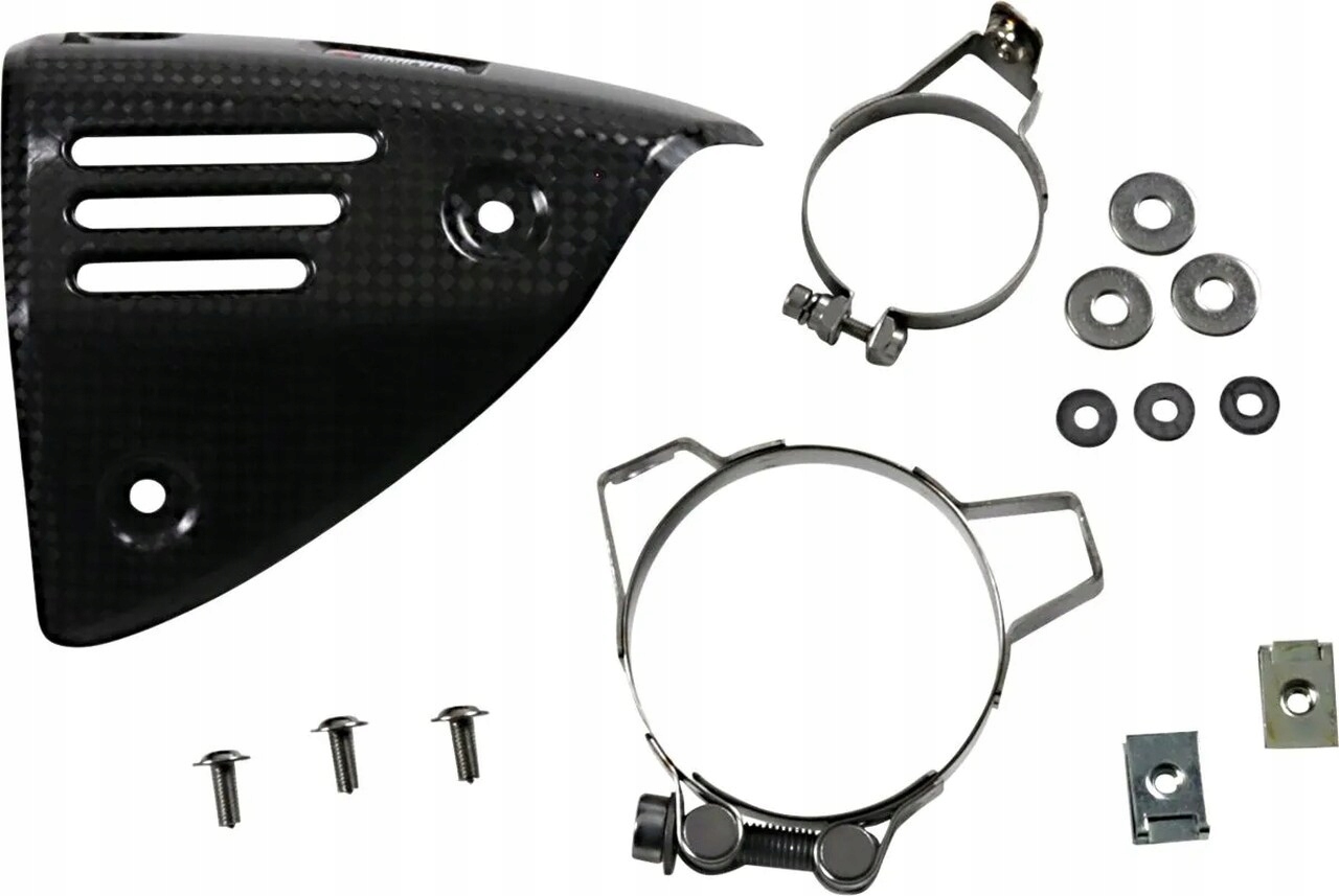 Tepelná ochrana výfuku Akrapovic Heat Shields Carbon Fiber P-HSVE3SO1