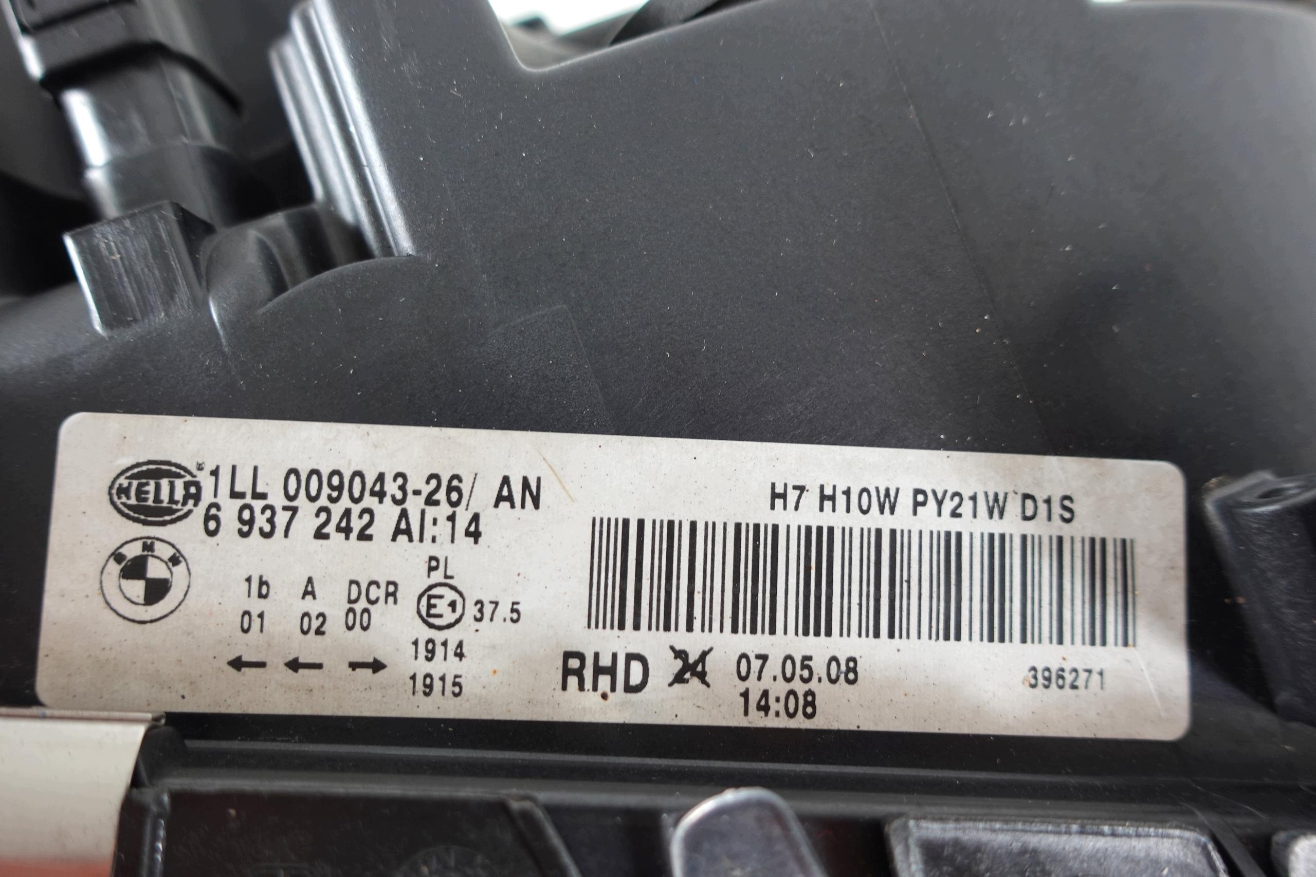 light right front right front XENON BMW 7 E65 E66 LIFT 05-08 LCI ANGLIK