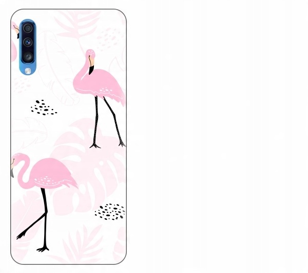 

Etui pokrowiec Samsung Galaxy A70 Flamingi lato tr