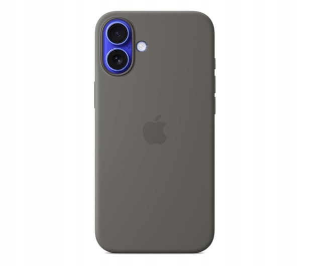 Apple Silikonowe etui MagSafe do iPhone 16 Plus górska szarość