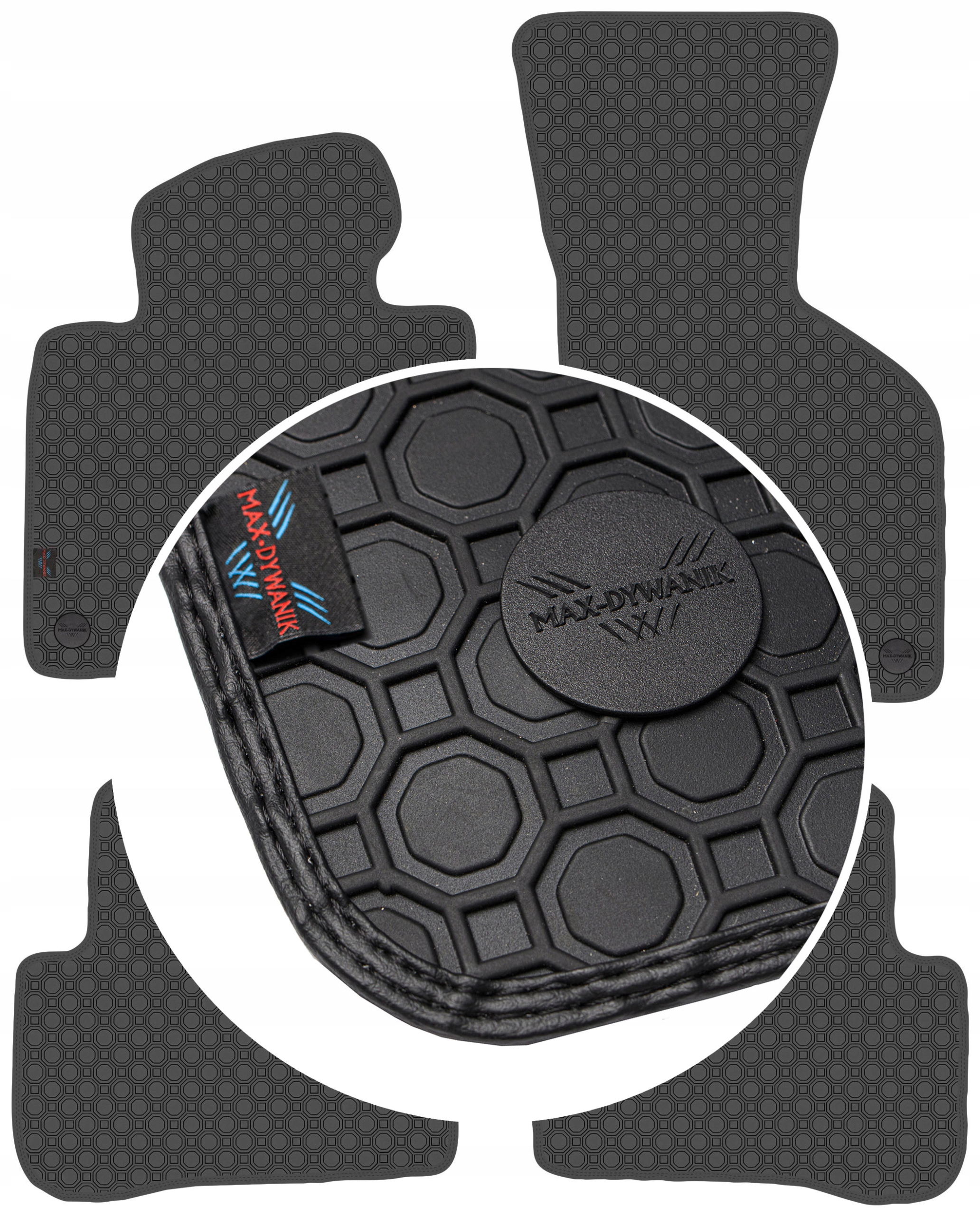 Vw Passat CC 2008-2012 Koberce Čierne