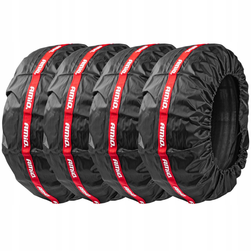 ZESTAW POKROWCÓW NA KOŁA OPONY SAMOCHODOWE 13-19'