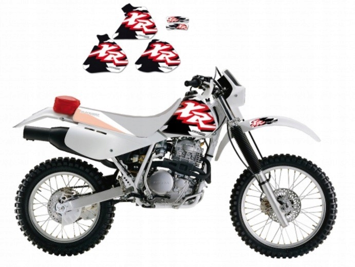 Blackbird Sada Nálepiek (oklein) Honda Xr 250/350 '88-'95 Original (17)