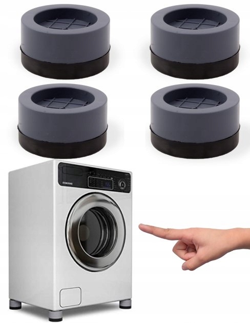 

4 X Gumy Podkładki Antywibracyjne Pod Nóżki Pralki