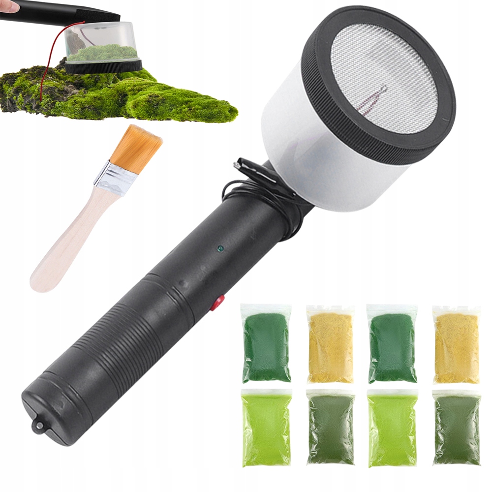 Elektrostatický Stroj Na Trávu Pro Krajinné Makety