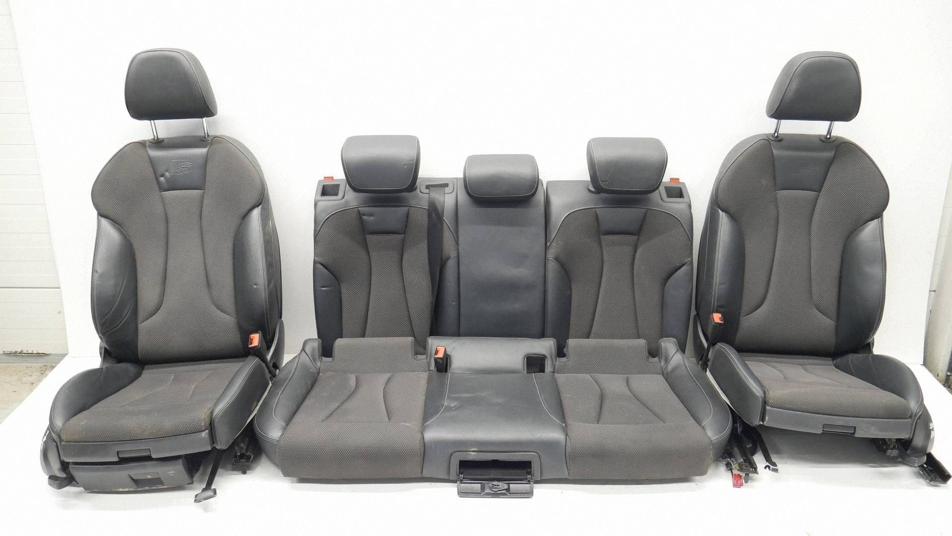 seats right left front rear part KOMPLET AUDI A3 8V semi leather S LINE