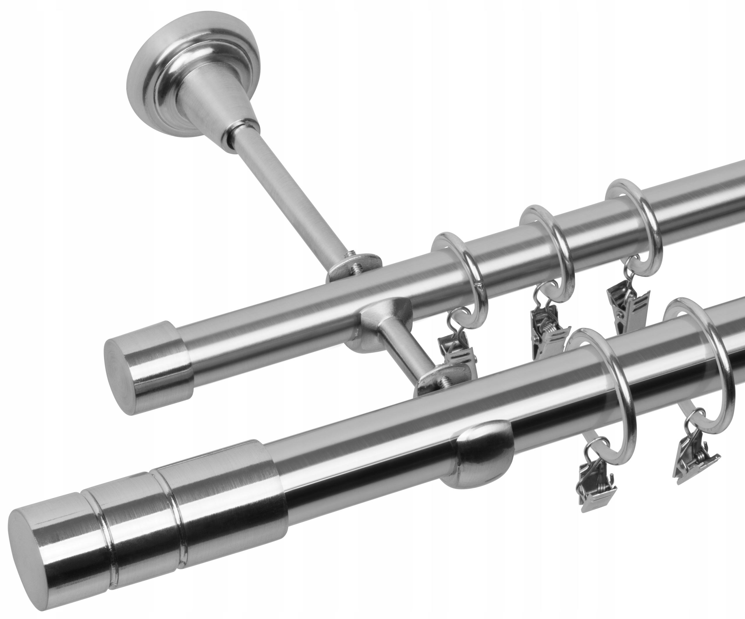 

Karnisz Do Salonu+ciche Kółka, Podwójny 340 cm